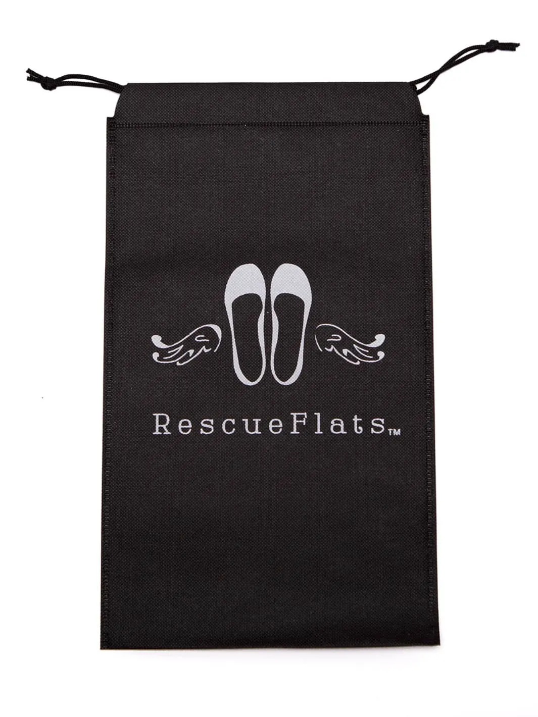 2025 June Pre-Order - 20 Pairs of Silver Glitter Rescue Flats (BLACK Display Box)
