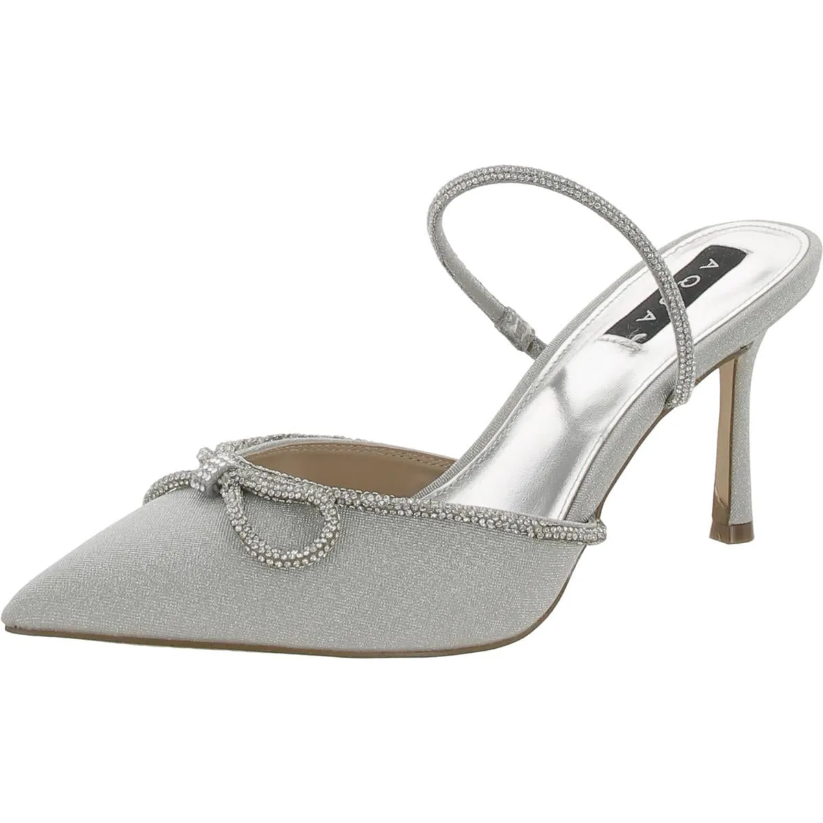 Aqua Womens JEWEL Pointed Toe Dressy Pumps