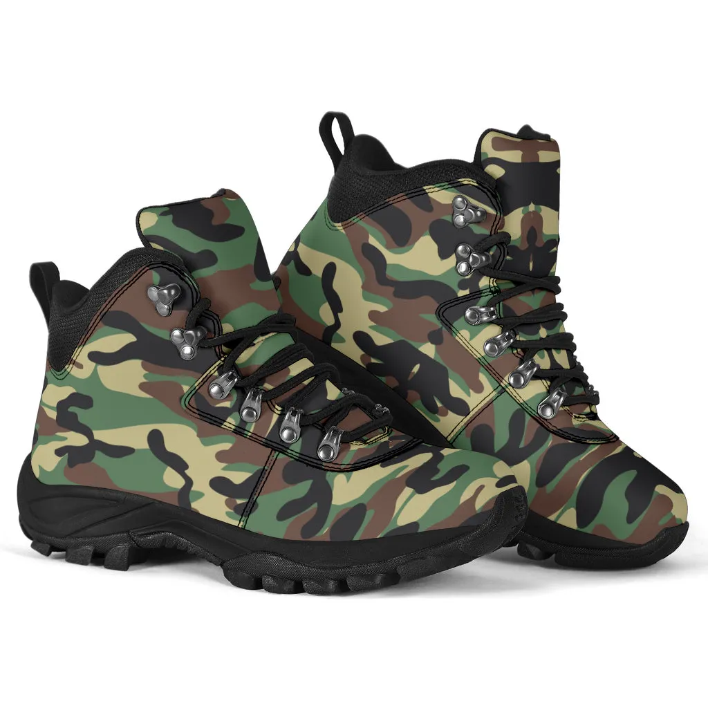 Camouflage Women's Alpine Boots