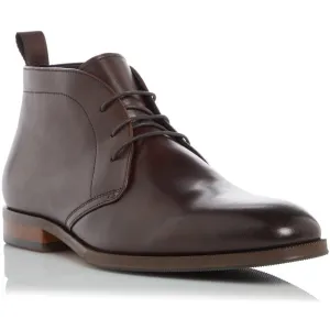 Dune Marvin Mens Leather Chukka Boot