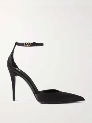 Eveninglam 100 satin pumps