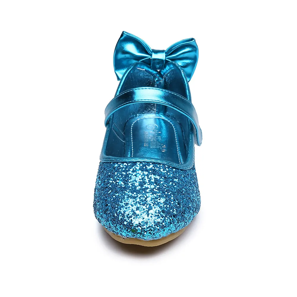 Glitter Ballet Flat Girls Mary Jane Party Dress Shoe