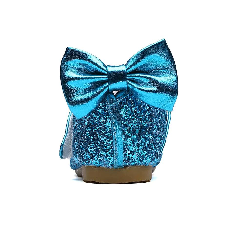 Glitter Ballet Flat Girls Mary Jane Party Dress Shoe