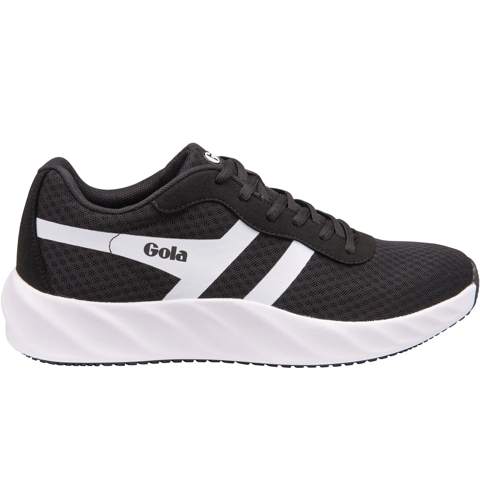 Gola Performance Mens Draken Mesh Running Trainers - Black