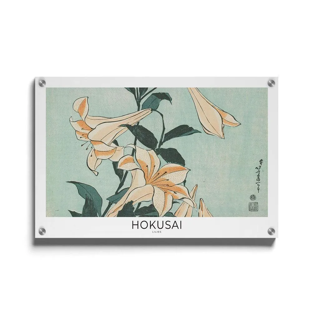 Hokusai - Lilies