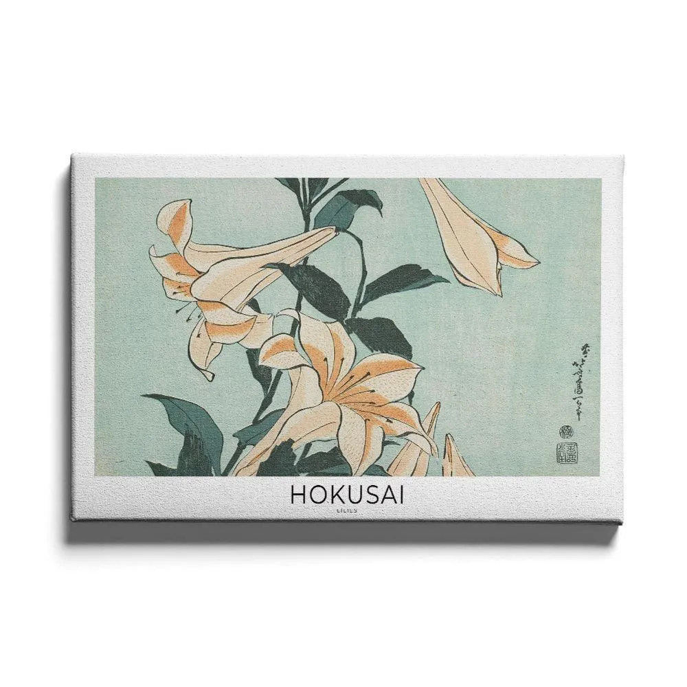 Hokusai - Lilies