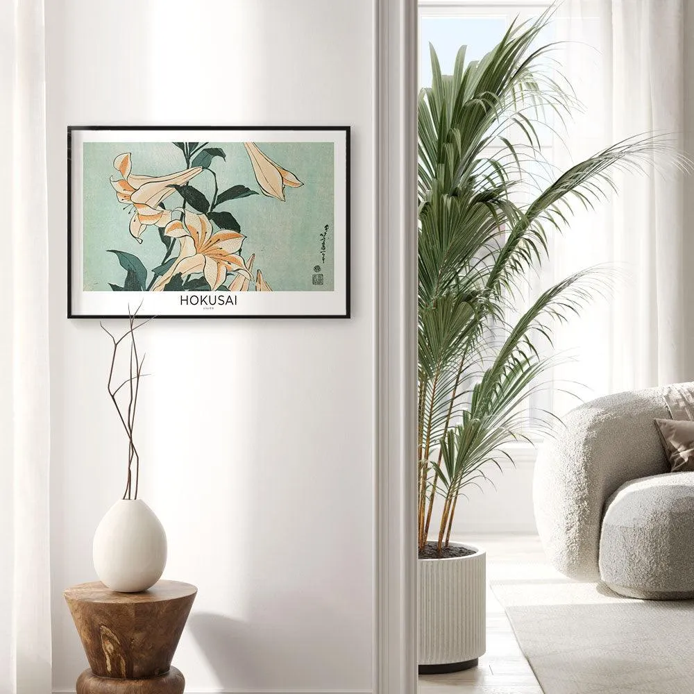 Hokusai - Lilies