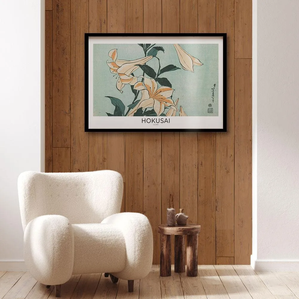 Hokusai - Lilies