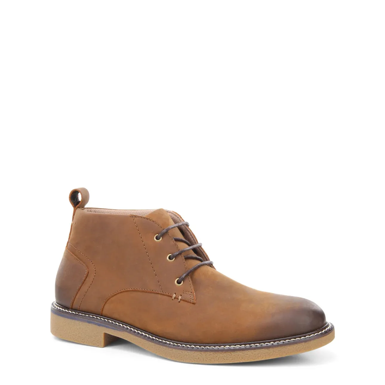 HUSH PUPPIES MICHIGAN CHUKKA BOOTS - BROWN