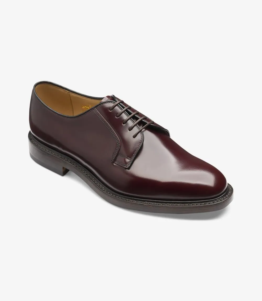 LOAKE 771 BURGUNDY DERBY LEATHER SOLE F-MEDIUM