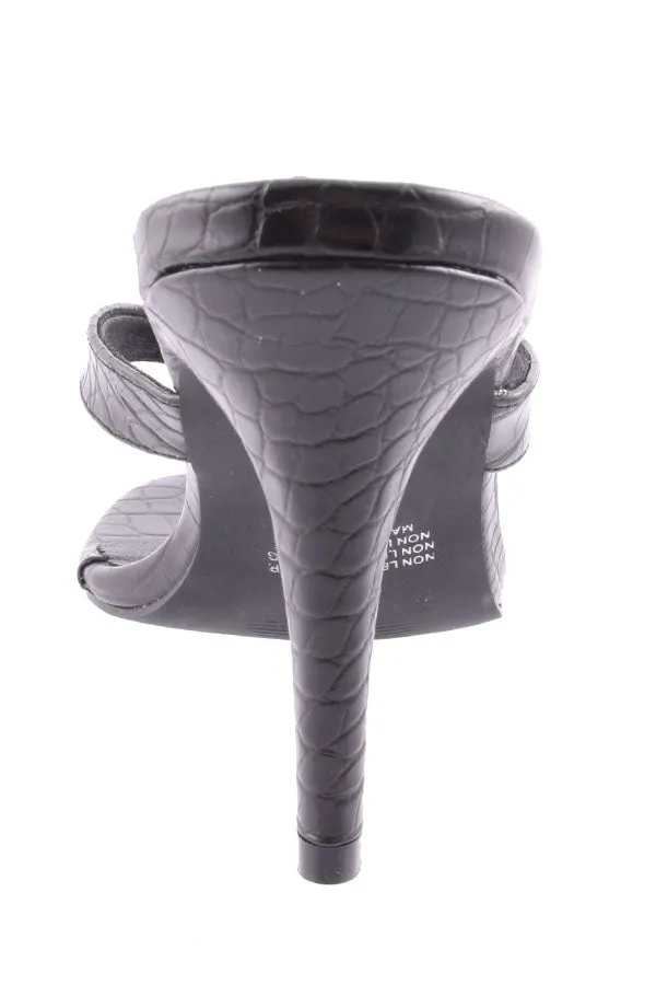 MIRA BLACK CROC