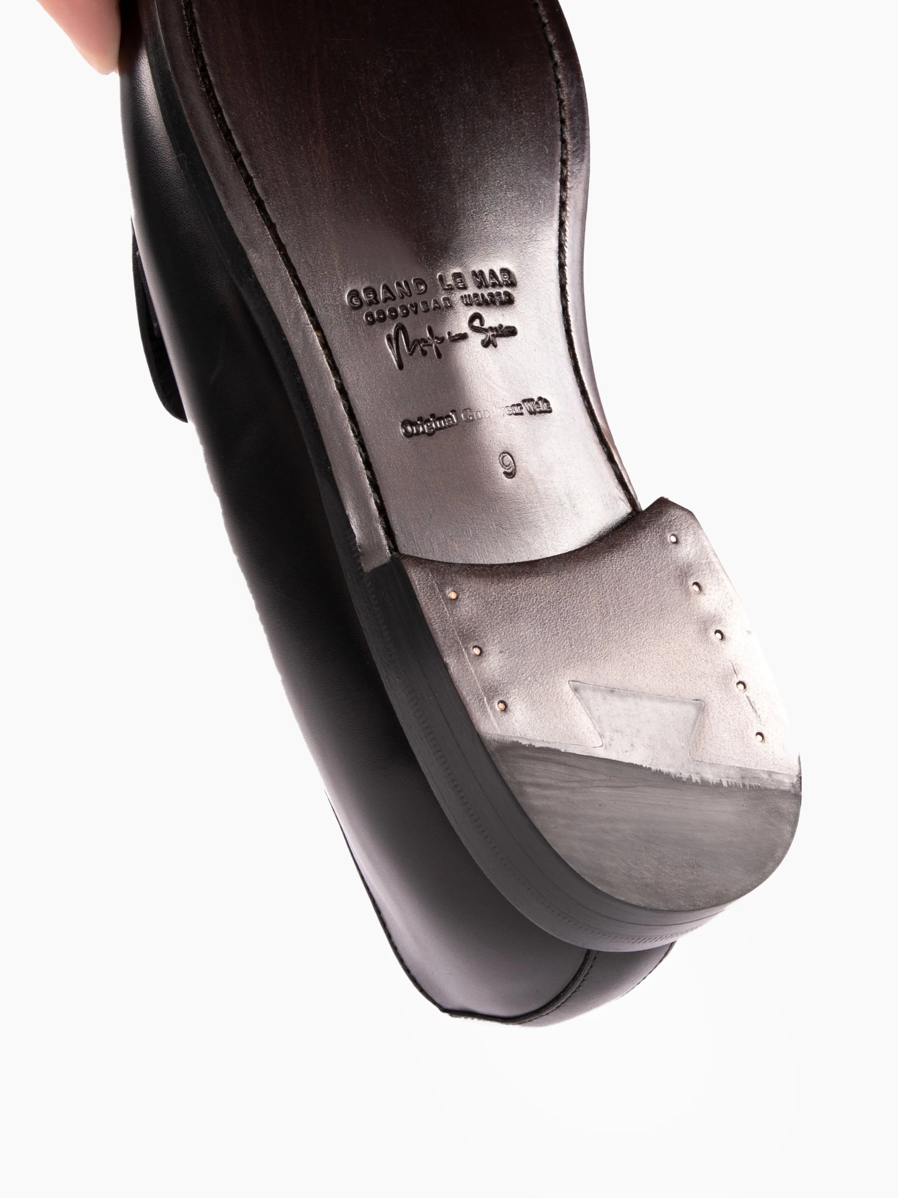 Penny Loafers Black Suede