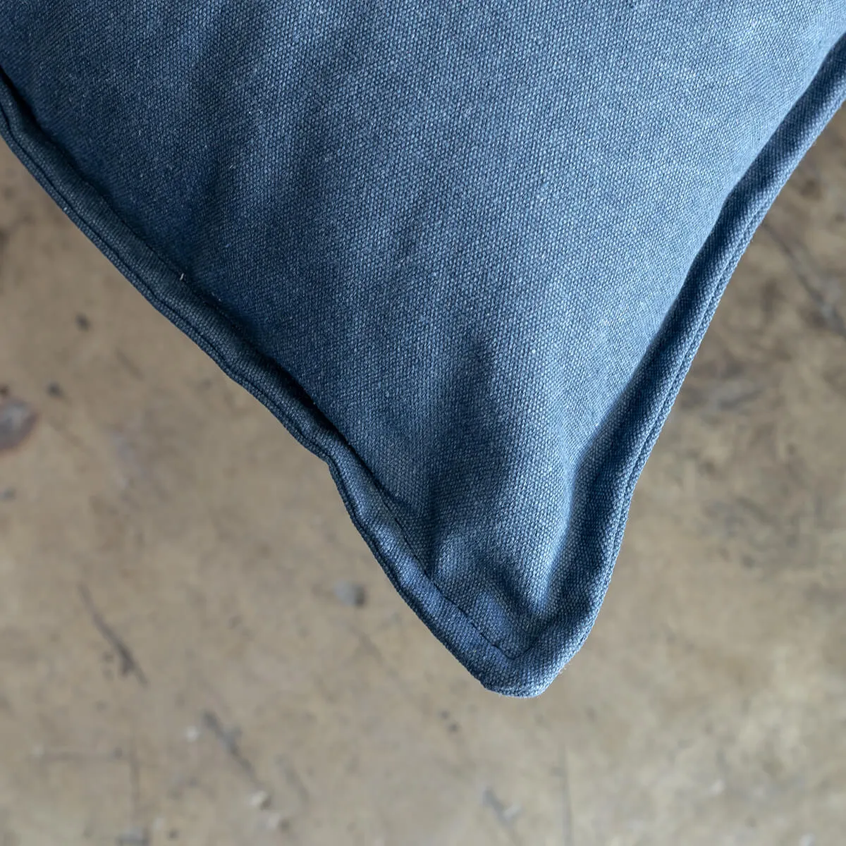 SEVILLA 3 SEATER SLIP COVER SOFA   |  MIDNIGHT DENIM