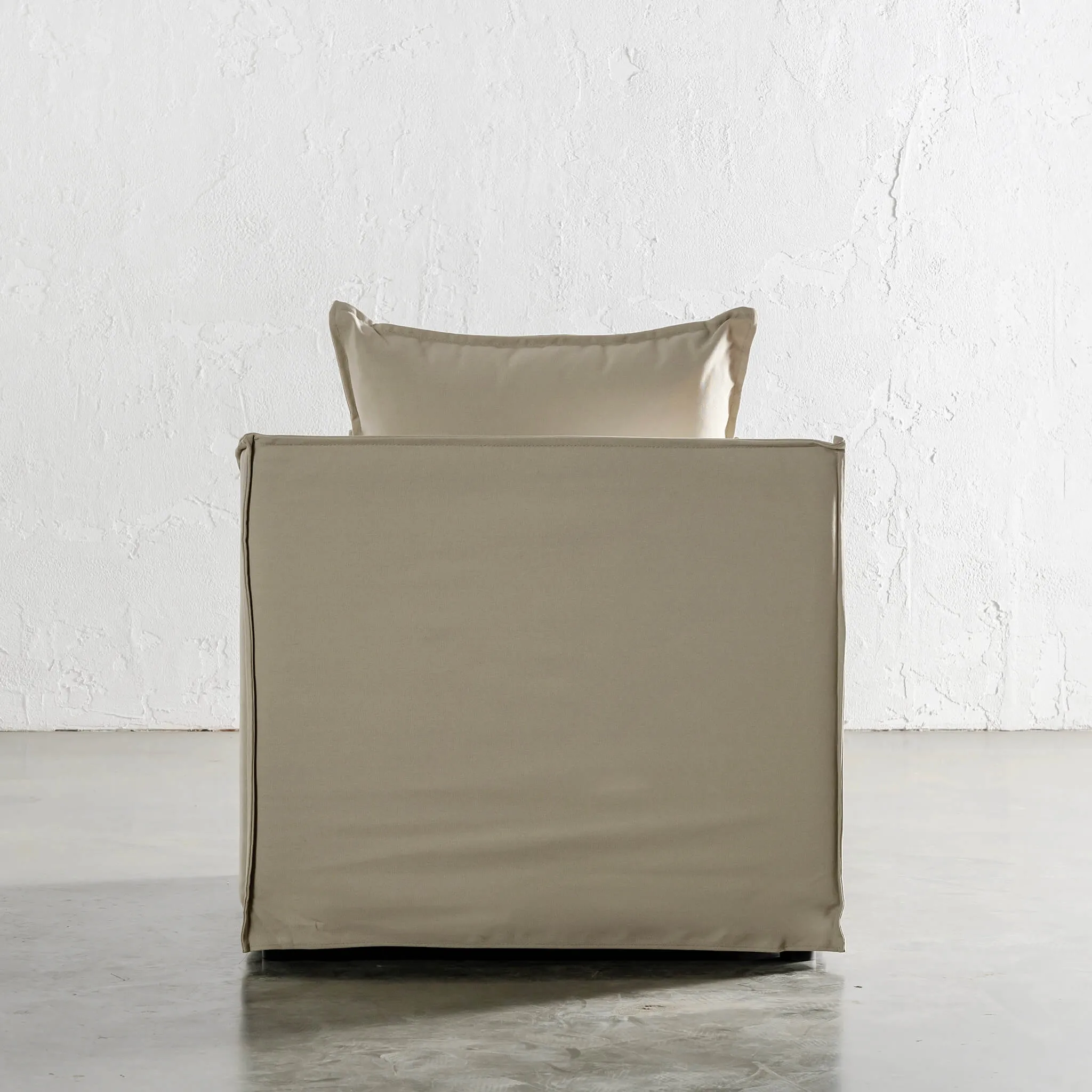 SEVILLA SLIP COVER ARMCHAIR   |  STOWE SAND