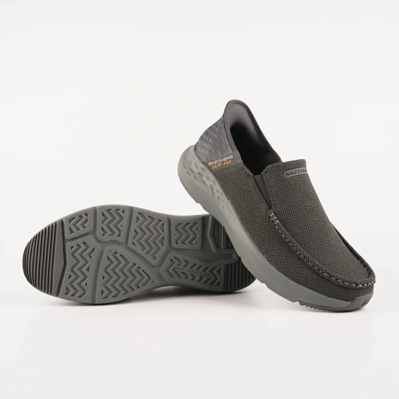 SKECHERS MENS PARSON RALVEN - GREY