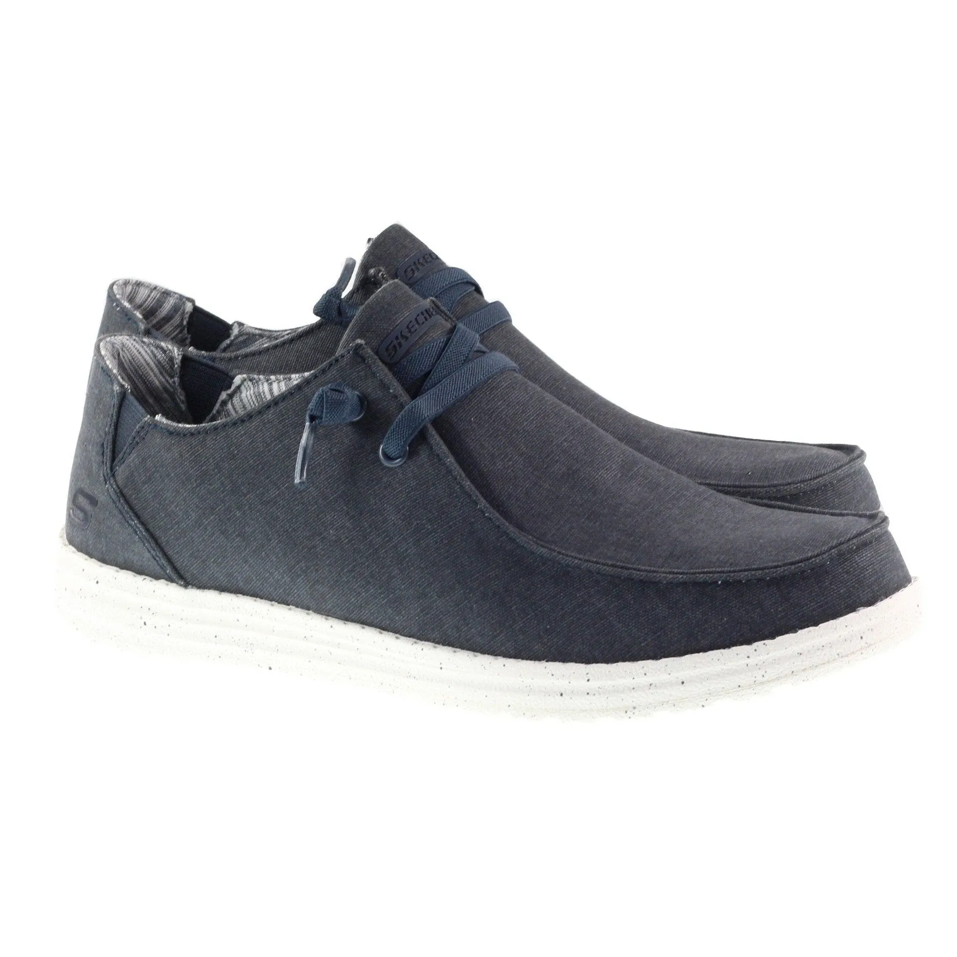 Skechers Trainers Mens Melson - Chad Navy