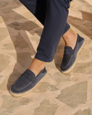 Suede Loafers Espadrilles - K15L0 - Hamptons Patriot Blue