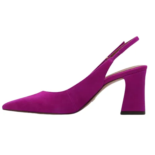 Tamaris Ladies Block Heeled Sling-Backs - 29633-44 - Fuchsia