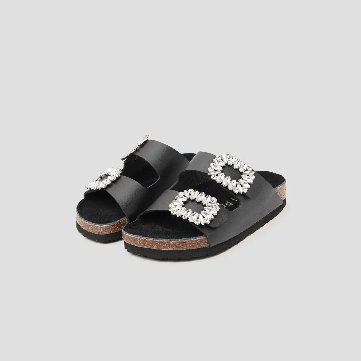 Tokyo Tiara Black Sandal