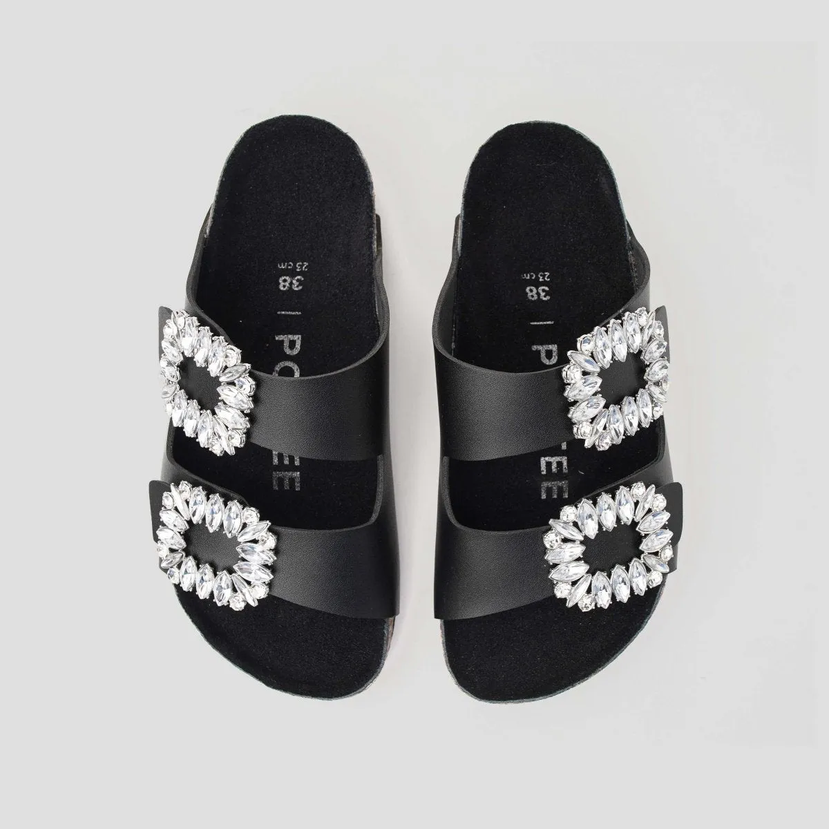 Tokyo Tiara Black Sandal