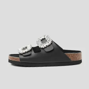 Tokyo Tiara Black Sandal
