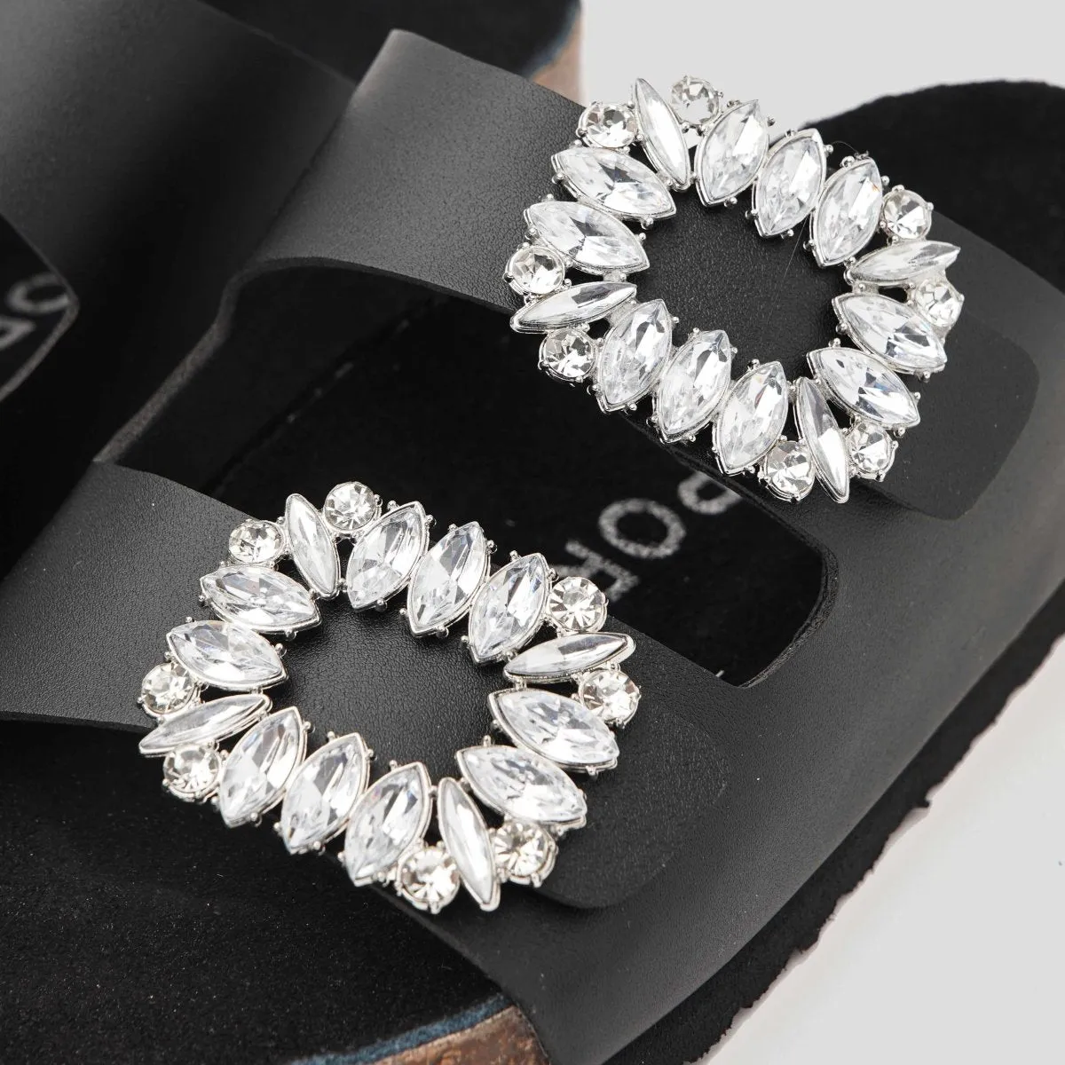 Tokyo Tiara Black Sandal